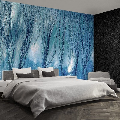 Mural de parede Algas Azuis