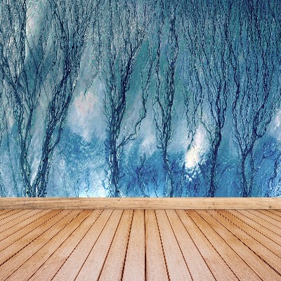 Mural de parede Algas Azuis