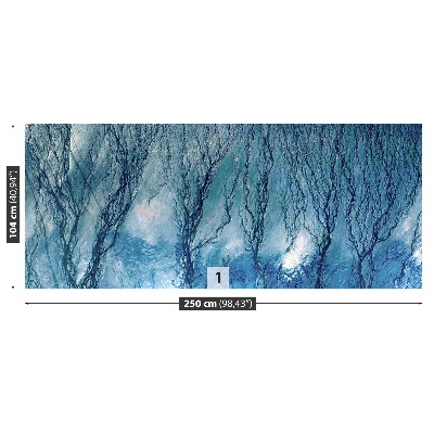 Mural de parede Algas Azuis