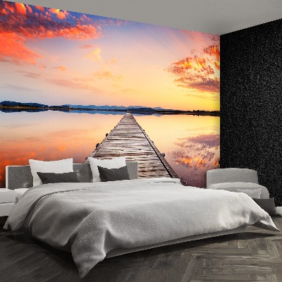 Mural de parede Cais de madeira