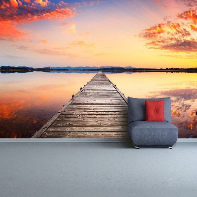 Mural de parede Cais de madeira