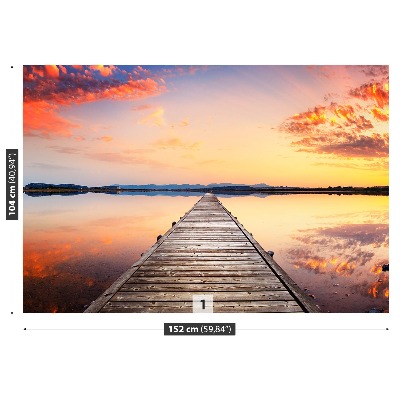 Mural de parede Cais de madeira