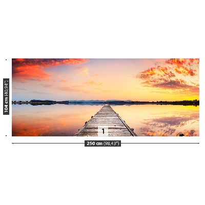 Mural de parede Cais de madeira