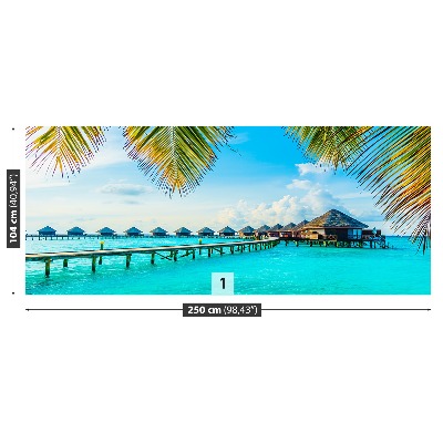 Mural de parede Maldivas tropicais