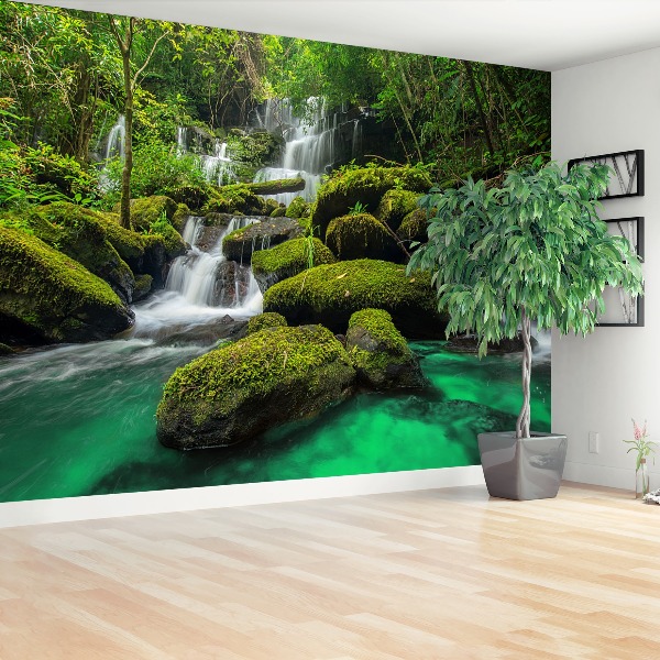 Papel de parede Cachoeira na selva