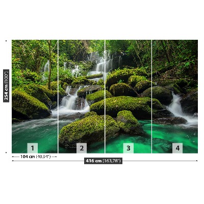 Papel de parede Cachoeira na selva