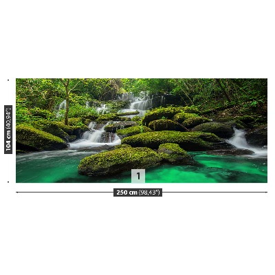 Papel de parede Cachoeira na selva