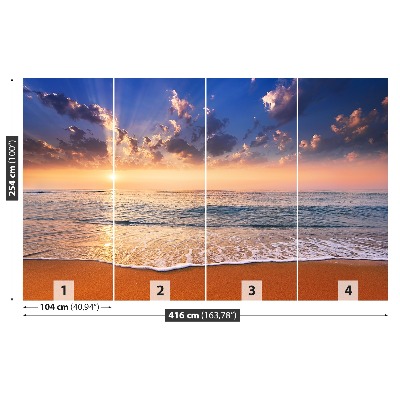 Mural de parede Mar do Sol