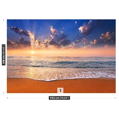 Mural de parede Mar do Sol