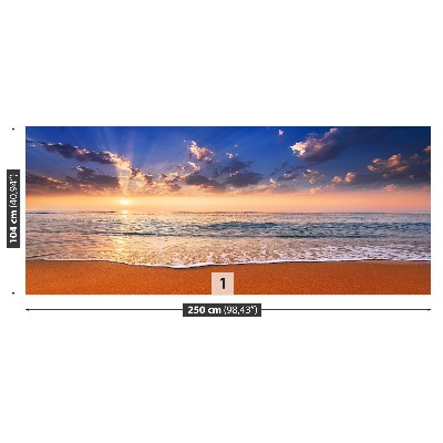 Mural de parede Mar do Sol