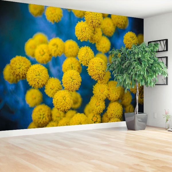 Papel de parede Flores amarelas