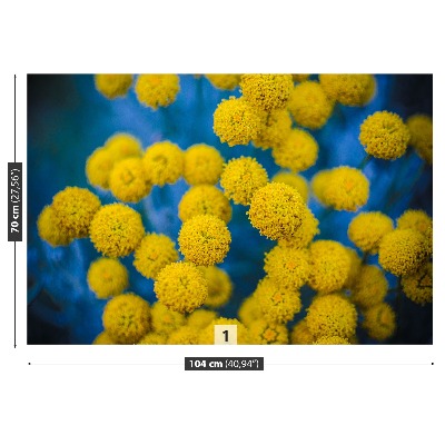 Papel de parede Flores amarelas