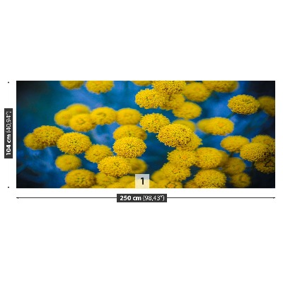 Papel de parede Flores amarelas