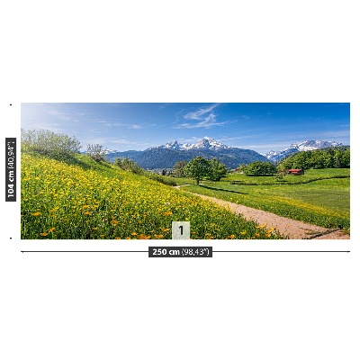 Papel de parede Alpes Idílicos