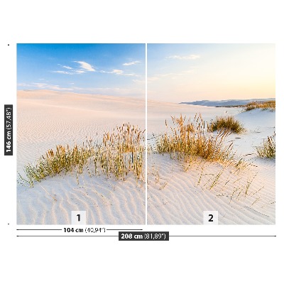 Mural de parede Mar das Dunas