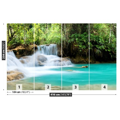 Mural de parede Cachoeira Kuang Si