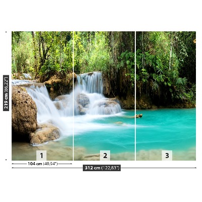 Mural de parede Cachoeira Kuang Si