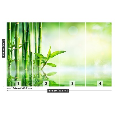 Mural de parede Água de Bambu