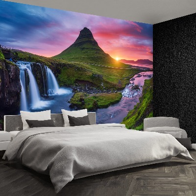 Mural de parede Vulcão Kirkjufell