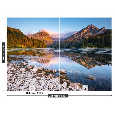 Mural de parede Alpes Suíços