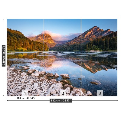 Mural de parede Alpes Suíços