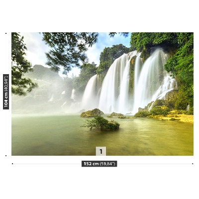 Papel de parede Cachoeira Ban Gioc