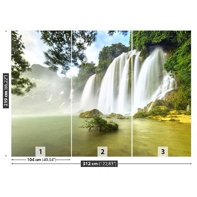 Papel de parede Cachoeira Ban Gioc