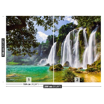 Mural de parede Cachoeira Bangioc