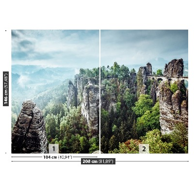 Papel de parede Montanhas de arenito