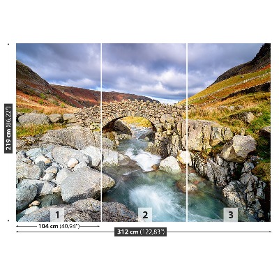 Mural de parede Rio da Ponte