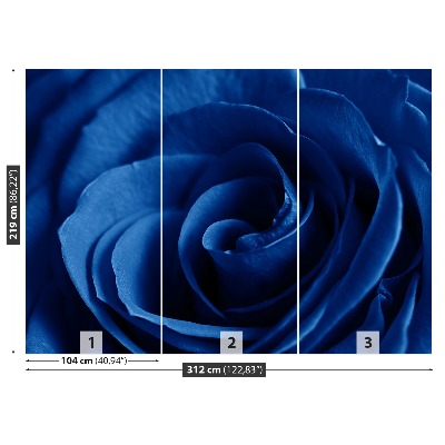 Papel de parede Rosa Azul