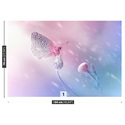 Mural de parede Flor de borboleta