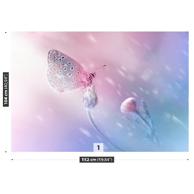 Mural de parede Flor de borboleta