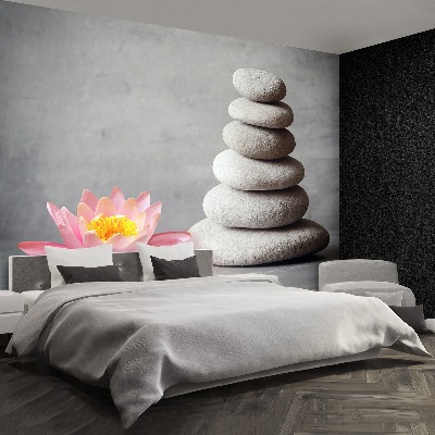 Mural de parede Pedras de nenúfar