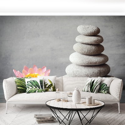 Mural de parede Pedras de nenúfar