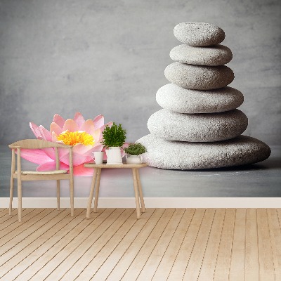 Mural de parede Pedras de nenúfar