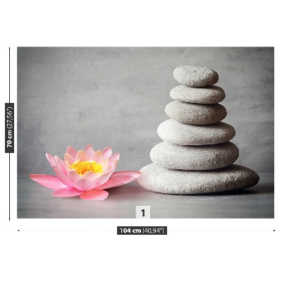 Mural de parede Pedras de nenúfar