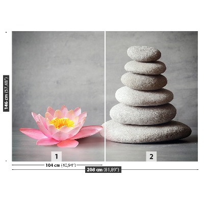 Mural de parede Pedras de nenúfar