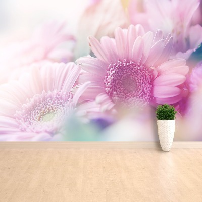 Papel de parede flores rosas