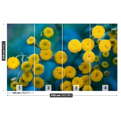 Mural de parede Flores amarelas