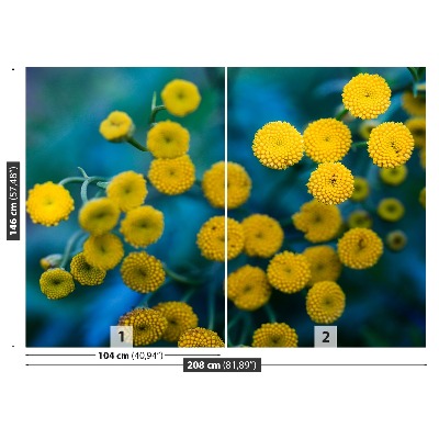 Mural de parede Flores amarelas