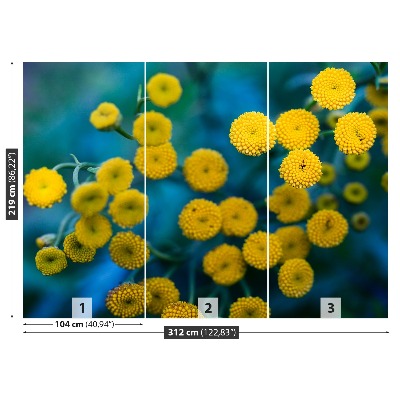 Mural de parede Flores amarelas