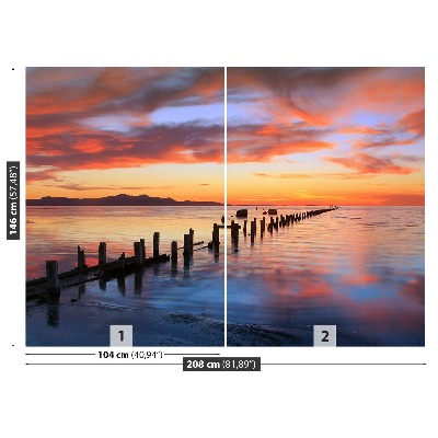 Papel de parede Pôr do sol