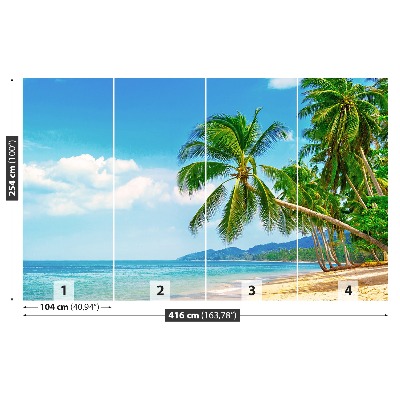 Mural de parede Praia de Palma