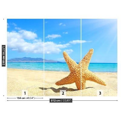 Papel de parede Praia das Estrelas do Mar