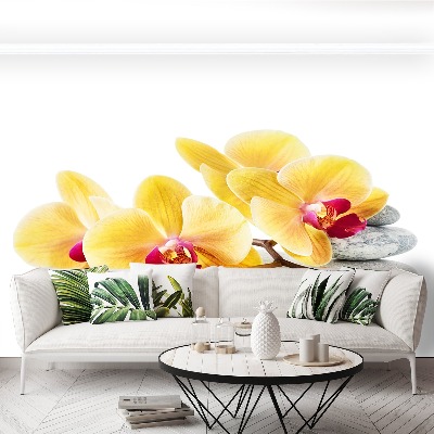 Mural de parede Amarelo Orquídea