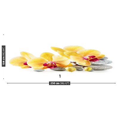 Mural de parede Amarelo Orquídea