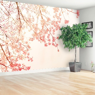 Papel de parede Ramo Vermelho