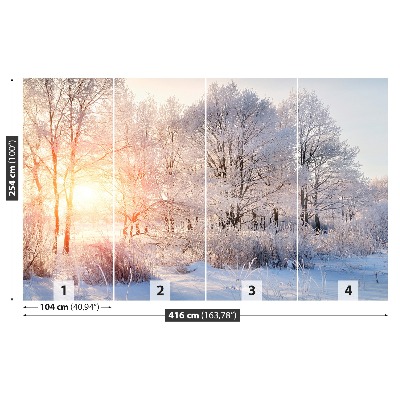 Mural de parede Árvores de inverno