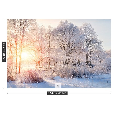 Mural de parede Árvores de inverno